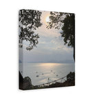 Sunset Bay Canvas Print — Serene Seaside Wall Art