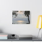 Sunset Bay Canvas Print — Serene Seaside Wall Art
