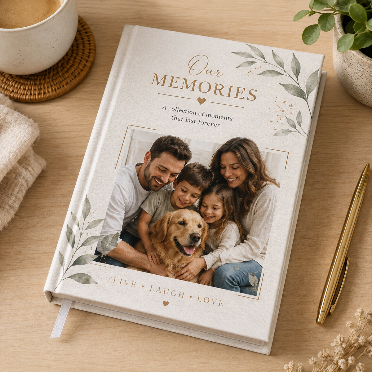Personalized Memory Journal - Ruled Line
