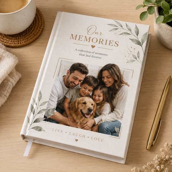 Personalized Memory Journal - Ruled Line
