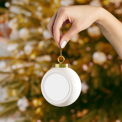Personalized Christmas Ball Ornament